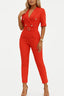 Eleganza – Combinaison Femme avec Ceinture - Alea