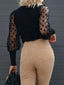 Femme Pantalon Évasé en Velours Côtelé - Alea