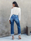 Jean Droit Asymétrique Femme - Alea