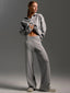 Ensemble Tricot d'Hiver avec Col Roulé et Pantalon Large - Alea