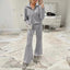 Ensemble de détente surdimensionné pour femmes avec pantalon à jambes larges - Alea