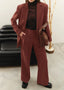 Ensemble Blazer et Pantalon Femme - Idéal pour le Bureau et les Occasions Décontractées - Alea