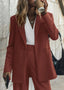 Ensemble Blazer et Pantalon Femme - Idéal pour le Bureau et les Occasions Décontractées - Alea