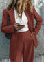 Ensemble Blazer et Pantalon Femme - Idéal pour le Bureau et les Occasions Décontractées - Alea