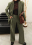 Ensemble Blazer et Pantalon Femme - Idéal pour le Bureau et les Occasions Décontractées - Alea