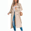 Trench classique féminin à double rangée de boutons - Alea