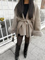 Veste en Laine avec Finition en Fourrure - Alea
