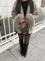 Veste en Laine avec Finition en Fourrure - Alea
