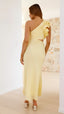 Blaire | Robe Maxi à Épaule Unique avec Découpes - Alea