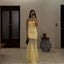 Calliope | Slim Fit Maxi Bustier Dress - Alea