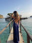 Caroline | Dos Nu Maxi Robe - Alea