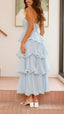 Kate | Robe Maxi à Volants Superposés Élégante - Alea
