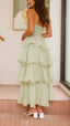 Kate | Robe Maxi à Volants Superposés Élégante - Alea