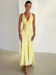 Kyla | Robe Maxi Sans Manches Élégante - Alea
