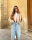 Leyla | Manteau Trench Court Ceinturé - Alea