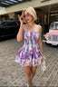 Micah Mini Robe in Bubblegum Pink - Alea