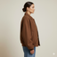 Veste Bomber Oversize Femme | Manteau Brun Tendance - Alea