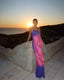 Eulalia | Robe Maxi Imprimée Slim à Dos Nu - Alea