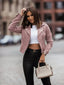 Veste Vintage en Fourrure pour Femmes avec Fermeture Éclair et Coupe Ajustée - Alea