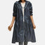 Veste imperméable mi-longue avec capuche pour femmes - Alea