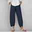 Pantalon élégant en satin à jambes larges - Alea