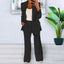 Ensemble femme avec pantalon à jambes larges - Alea