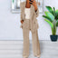 Ensemble femme avec pantalon à jambes larges - Alea