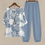 Ensemble floral chic et confortable de 2 pièces - Alea
