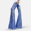Pantalon femme taille haute évasé orné de paillettes - Alea