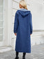 Long Denim Trench Coat for Women - Alea