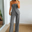 Top sans bretelles et pantalon taille haute - Alea