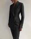 Ensemble Femme Deux Pièces avec Blazer et Pantalon Ajusté - Alea