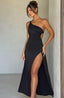 Harriet | Robe Maxi Asymétrique à Une Épaule - Alea
