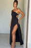 Harriet | Robe Maxi Asymétrique à Une Épaule - Alea