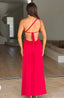 Harriet | Robe Maxi Asymétrique à Une Épaule - Alea