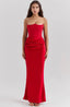Tessa | Robe Maxi Sans Épaules - Alea