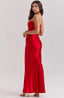 Tessa | Robe Maxi Sans Épaules - Alea