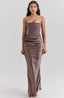 Tessa | Robe Maxi Sans Épaules - Alea