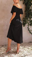 Nalani | Robe Maxi Off-Shoulder avec Manches Papillon - Alea