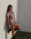 Monica | Mini Dress with High Neck - Alea
