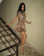 Monica | Mini Dress with High Neck - Alea
