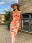 Galilea | Tropical Floral Maxi Dress - Alea