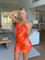 Karina | Mini Robe Dos Nu à Sequins avec Col Halter - Alea