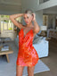 Karina | Mini Robe Dos Nu à Sequins avec Col Halter - Alea
