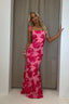 Thea | Floral Maxi Robe - Alea