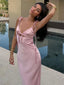 Bellamy | Sans Manches Satin Maxi Robe - Alea