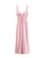 Bellamy | Sans Manches Satin Maxi Robe - Alea