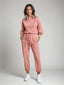 Ensemble Co-ord Femme Confortable avec Manches Bouffantes et Col Montant - Alea
