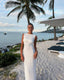Mika | Robe Maxi Tricotée avec Col Rond - Alea
