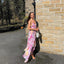 Nylah | Robe Maxi Fleurie à Volants - Alea